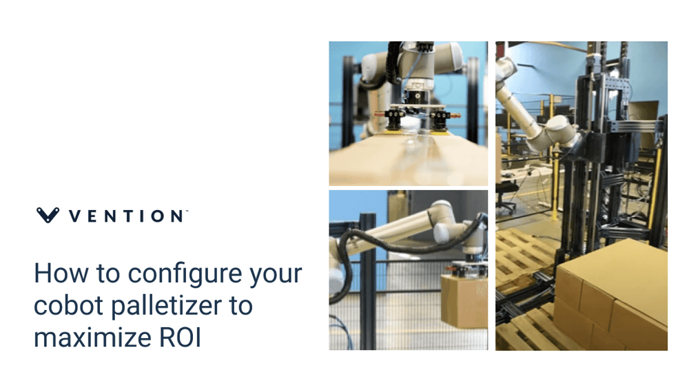 How to configure your cobot palletizer to maximize ROI