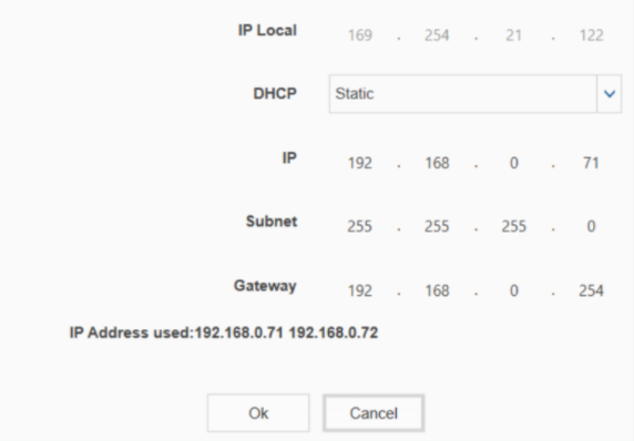 Figure 3: IP and IP Local Addresses