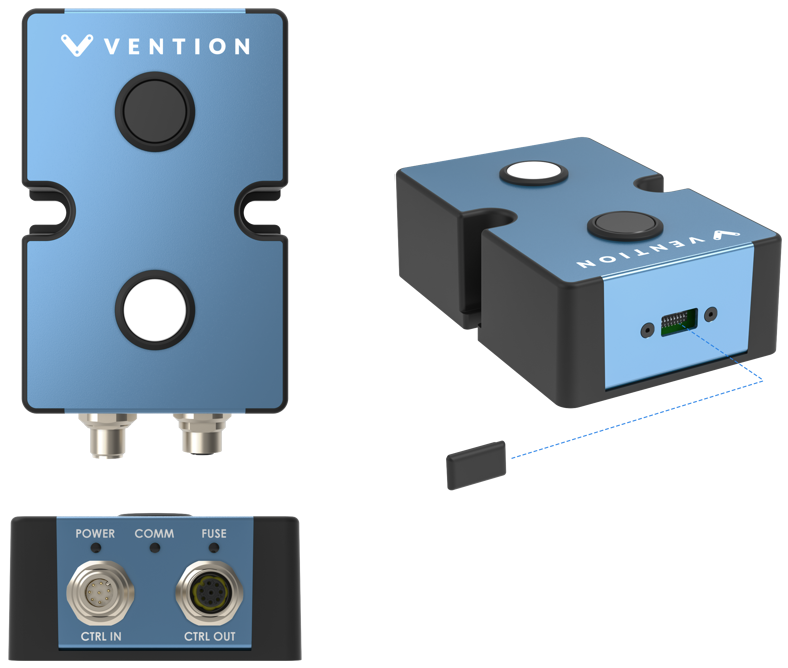 Figure 1: Pushbutton Module physical interface.