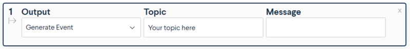 Figure 4: Publish to a topic in MachineLogic