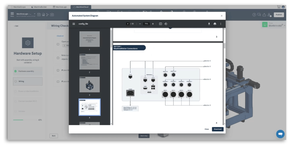 Automated System Diagram