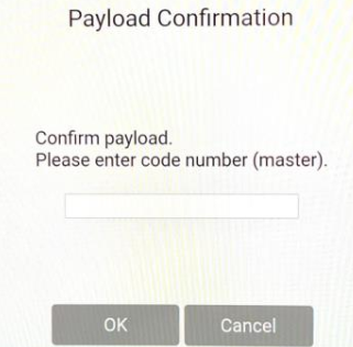 Figure 2. Payload Confirmation Master Code