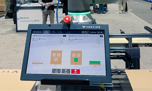 Palletizing software Pack Expo